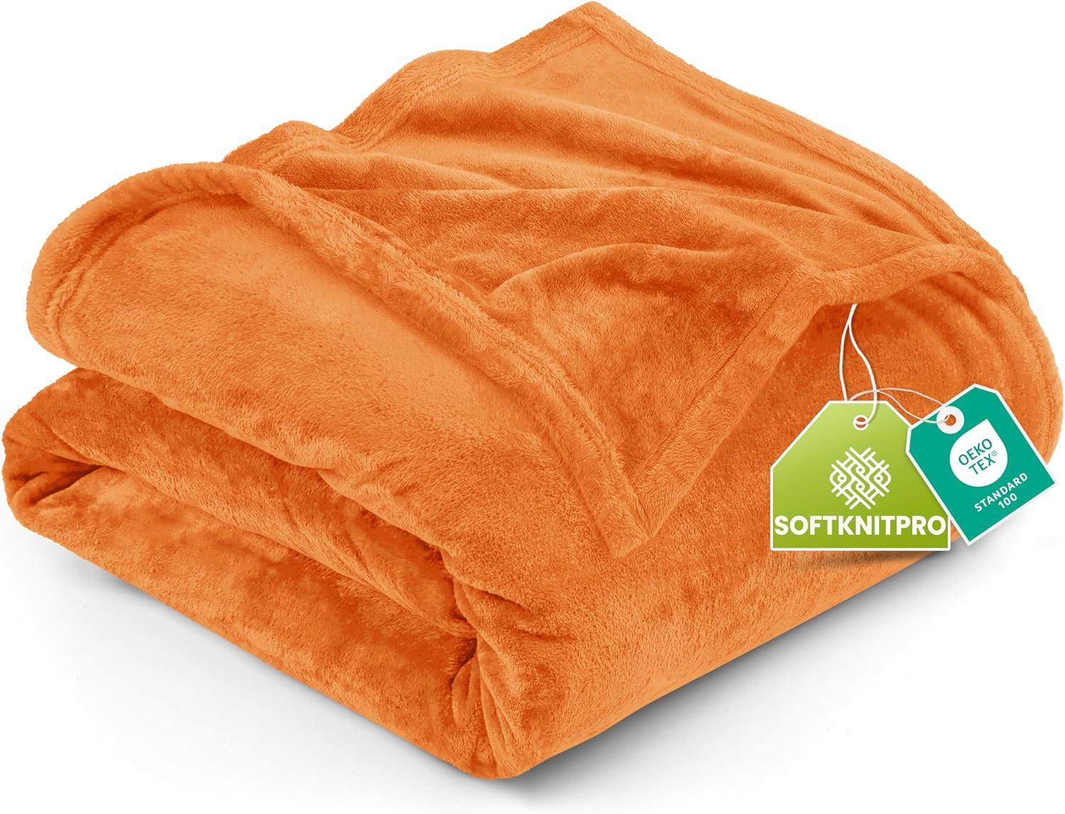 Bedding Fleece Blanket Queen Size Grey (90x90 Inches) Ultra Soft Warm Lightweight Microfiber Breathable Anti-Static Cozy Bed Blanket, All-Season Home Decor Gift for Men & Women